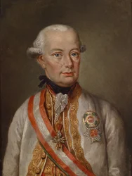 Portrait of Holy Roman Emperor Leopold II (1747-1792) in the Fieldmarshal’s Uniform with Medals